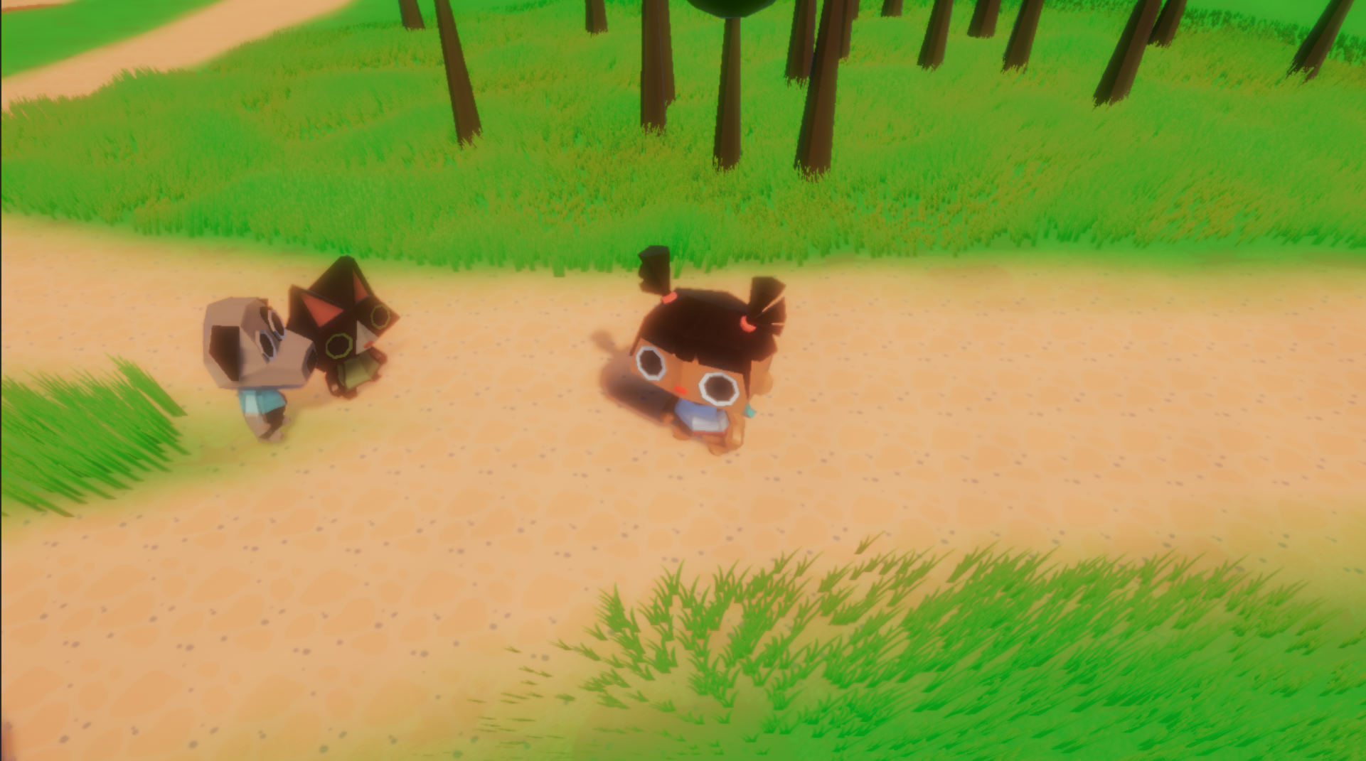 Illustration of parent and child playing together