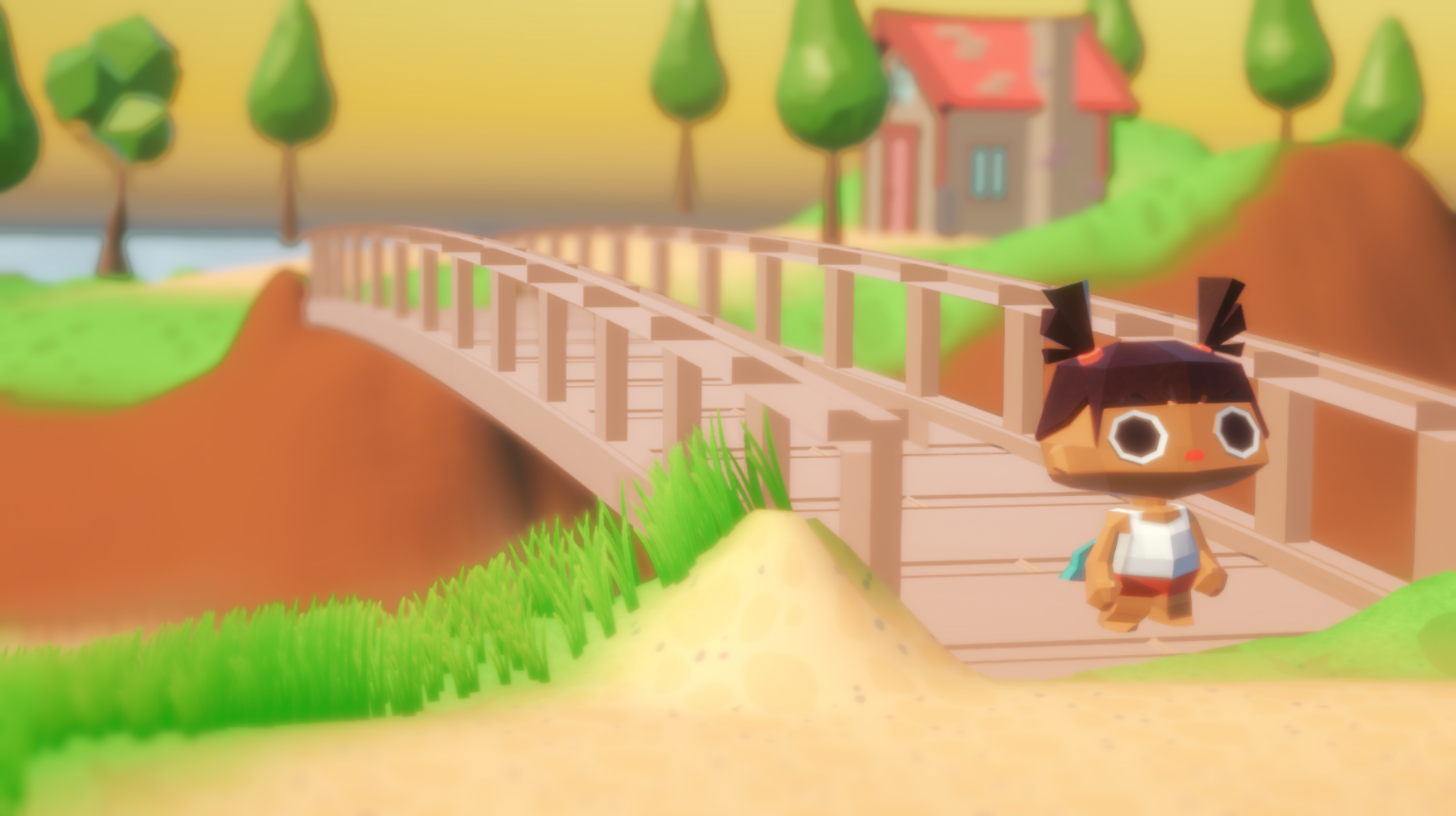 Background image featuring Yani and the Sparkle Quest logo